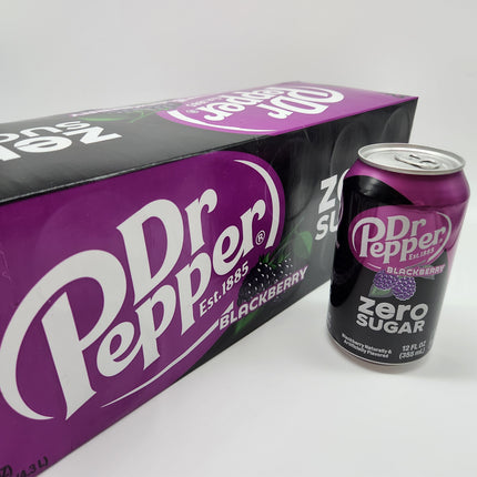 Dr Pepper Blackberry Zero Sugar 12pk 355ml