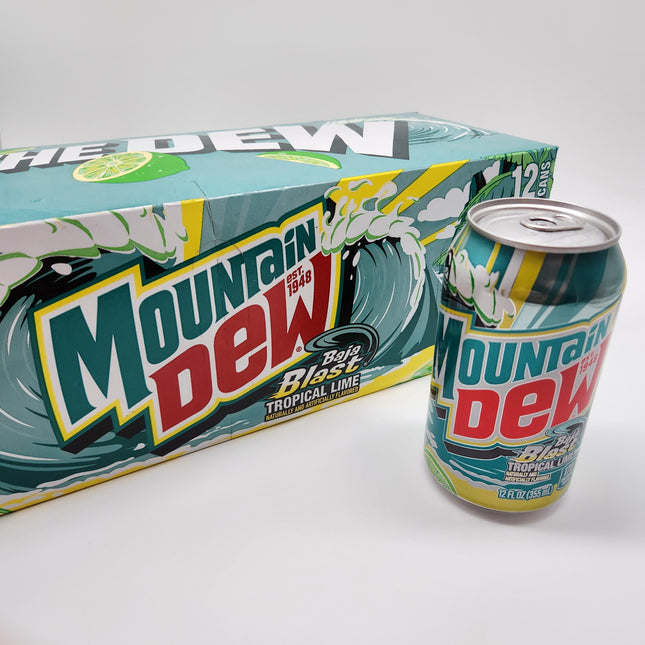 Mountain Dew Baja Blast Tropical Lime 12pk 355ml