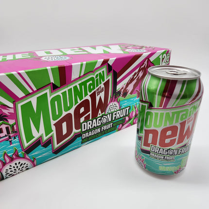 Mountain Dew Dragon Fruit 12pk 355ml