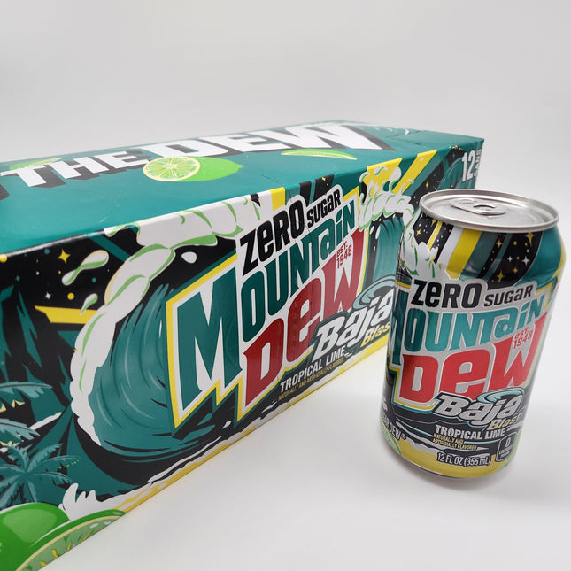Mountain Dew Baja Blast Zero Sugar 12pk 355ml