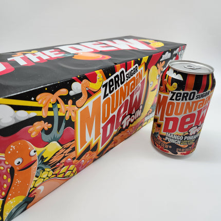 Mountain Dew Trolli Mango Pineapple Punch Zero Sugar 12pk 355ml