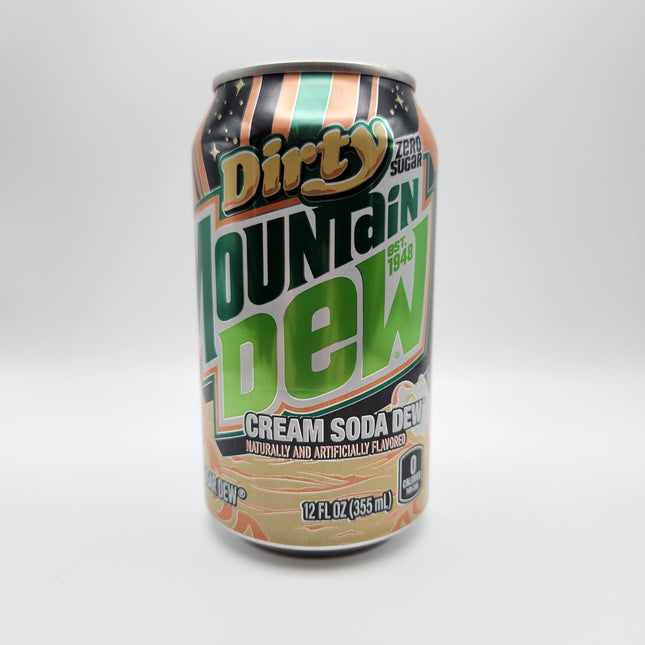 Mountain Dew Dirty Cream Soda Zero 355ml