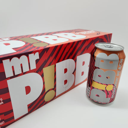 Mr. Pibb Punchin Peach 12pk 355ml
