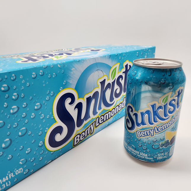 Sunkist Berry Lemonade 12pk 355ml